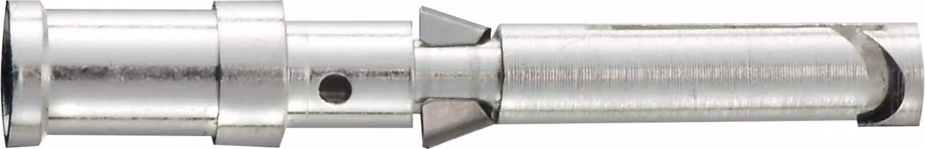 HARTING D-Goldtec Contatto a crimpare Perno di contatto (M) 1 mm² AWG18 oro, 1 pezzo Materiale lega di rame - 1 pezzo
