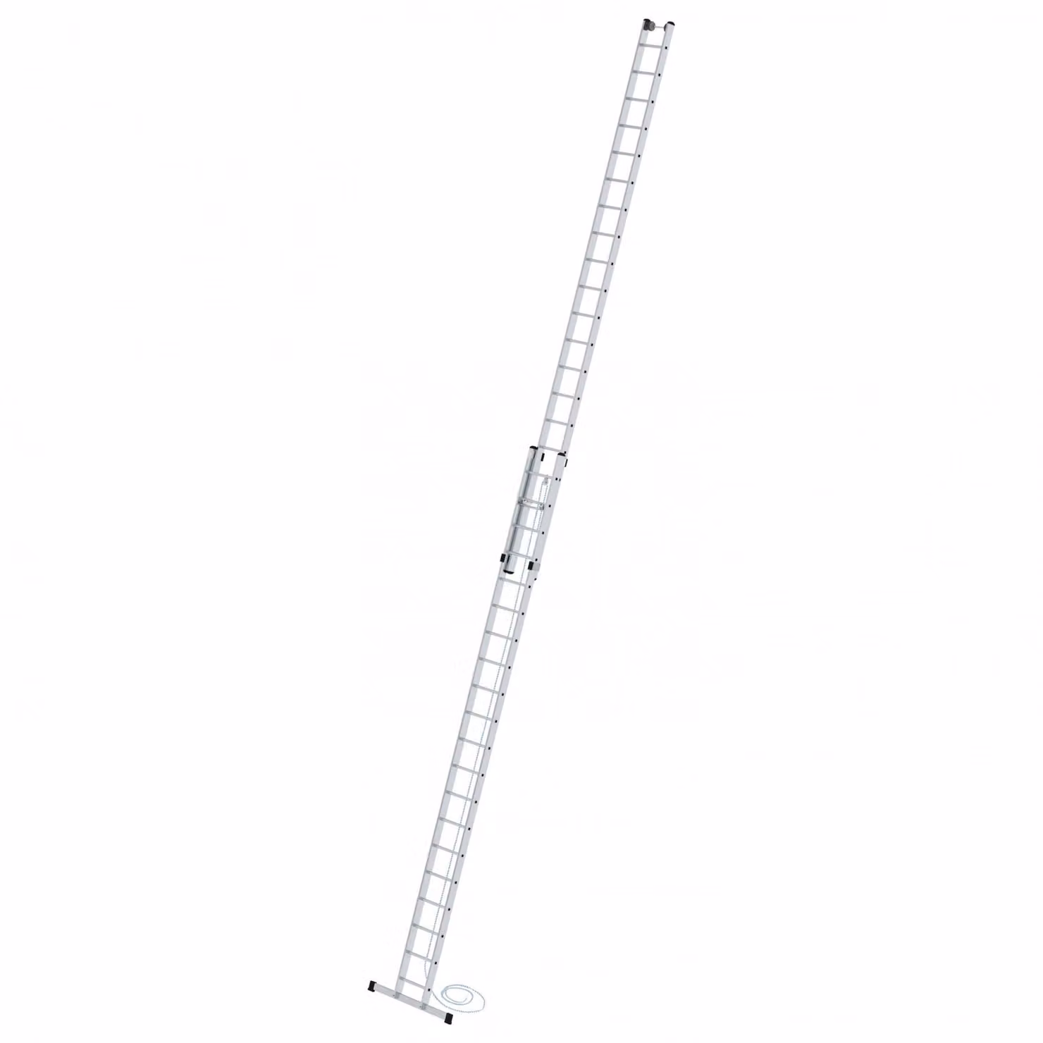 Scala di accesso a corda in 2 parti con traversata standard 2x20 pioli