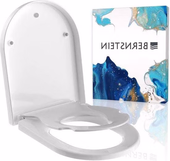 Coperchio WC con chiusura ammortizzata U1006, bianco lucido