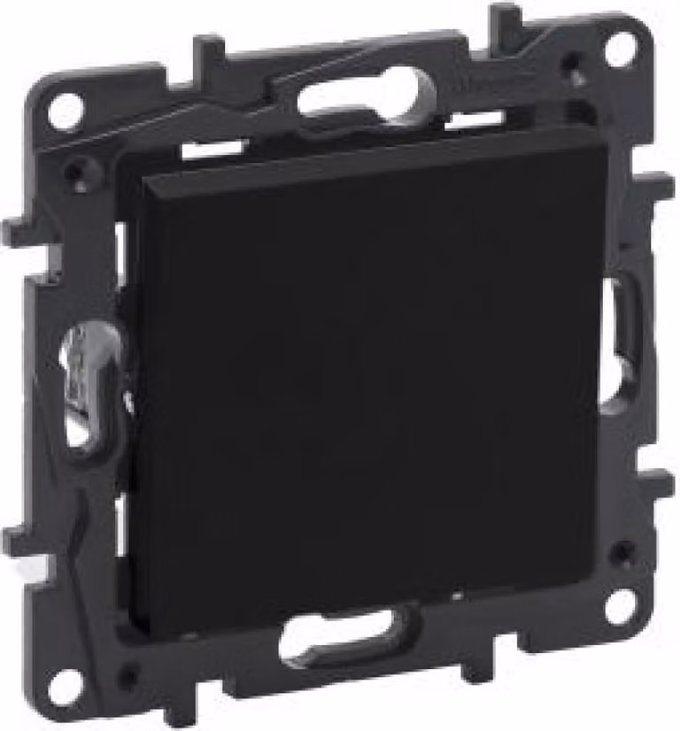 Pulsante campanello pulsante nero Niloe Step