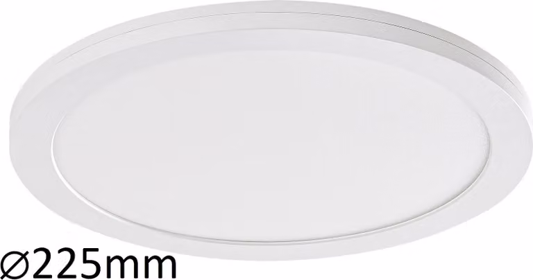 Plafond da incasso 22,5 cm LED 18W bianco rotondo Sonnet 1489 Rabalux
