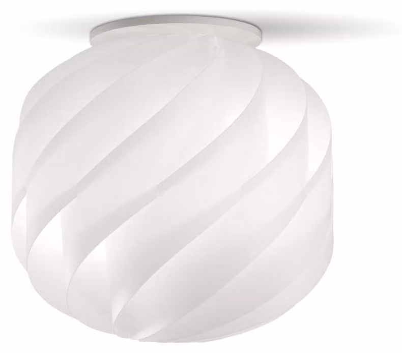Plafoniera Moderna Globe Polilux ® Bianco 1 Luce E27