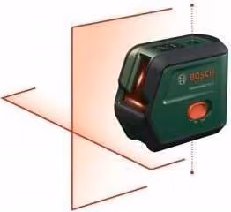 Laser a linee Bosch UniversalLevel 2, autolivellante, laser a linee incrociate, incl. custodia e batterie