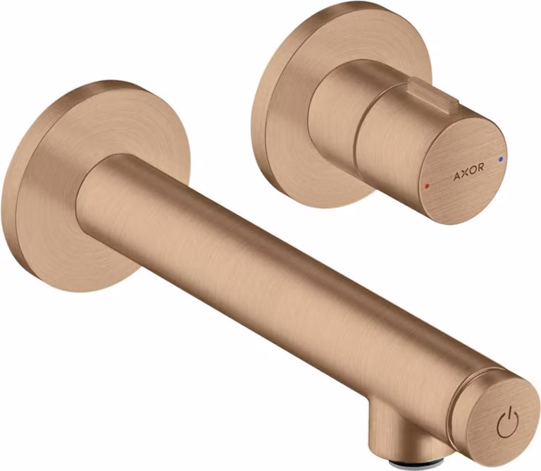 hansgrohe AXOR Uno Select Table de mixage encastrée, montage mural, saillie 158mm, 45112310, 45112310