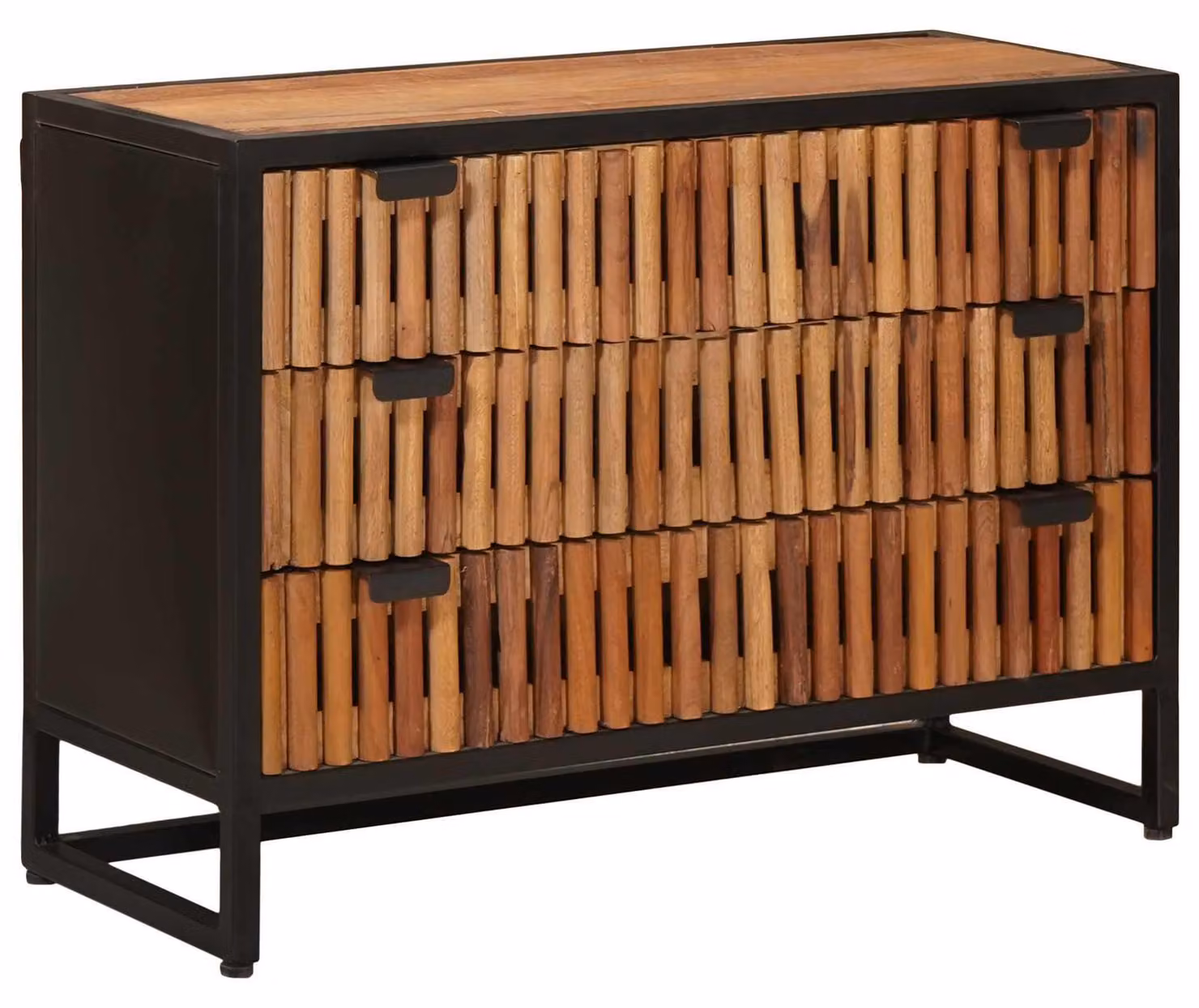 Mobiletto contenitore con cassetti, dimensioni 75 x 30 x 54 cm