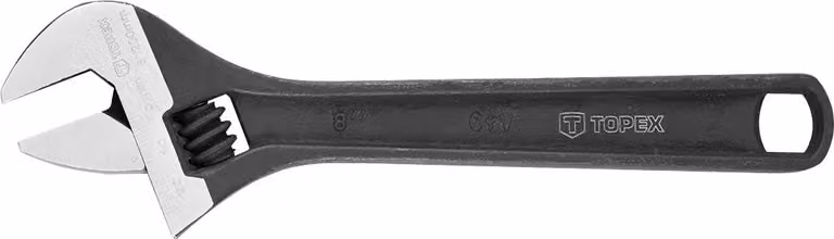 Chiave regolabile TOPEX 200 mm, gamma 0-31 mm
