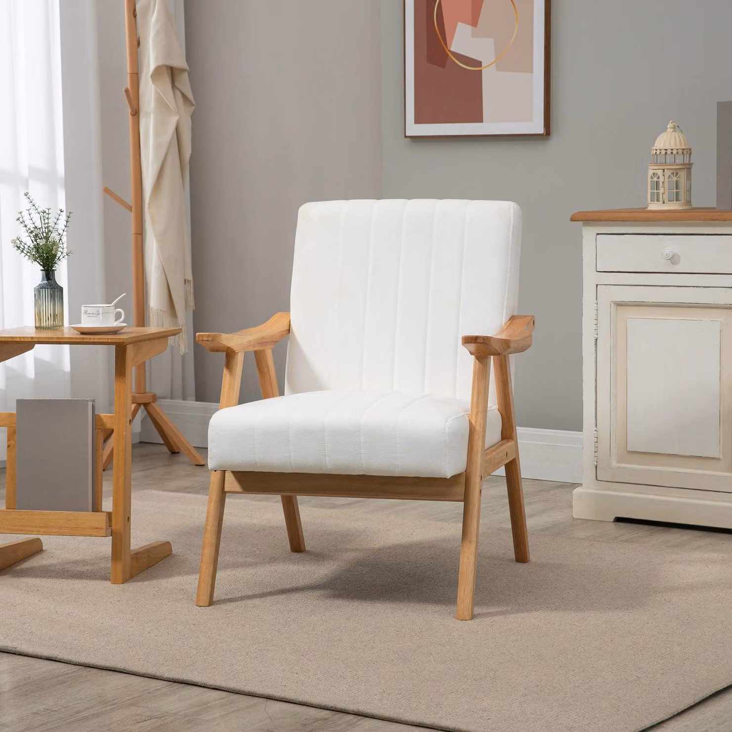 Sedia ergonomica da ufficio - Sedia da ufficio - Sedia da scrivania - Sedia da lavoro - Sedia da ufficio con schienale a rete - Modello beige