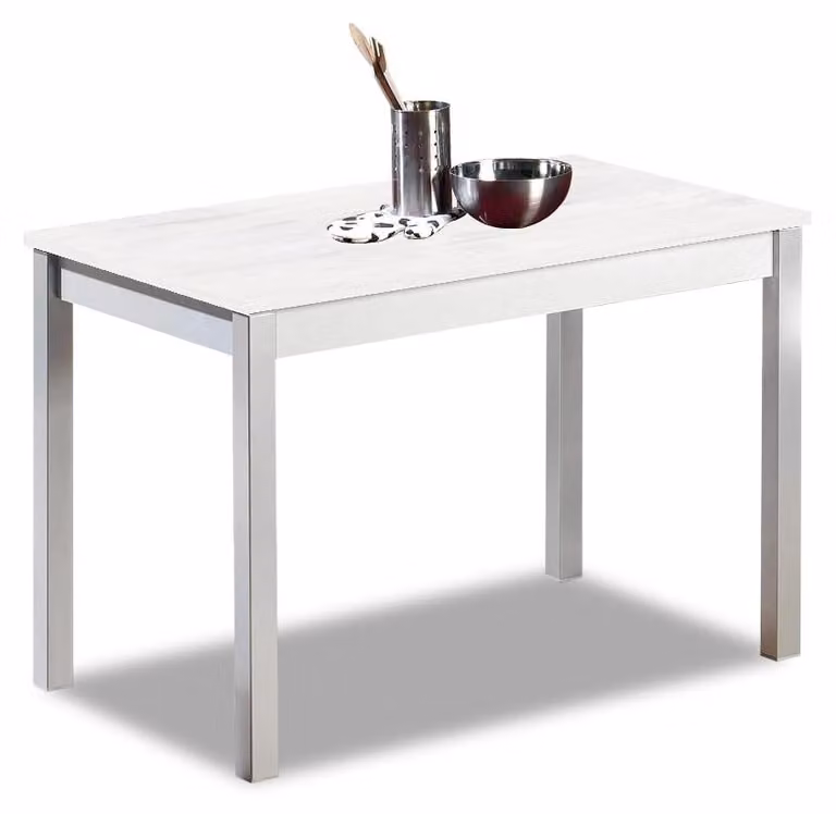 Tavolo da esterno in alluminio Boreal, 90 x 50 cm, rettangolare, design moderno