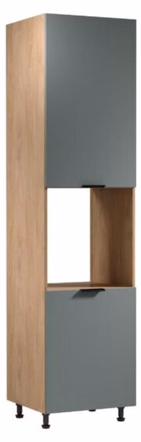 Küchenschrank Hochschrank Schrank Stauraummodul für Küchenzeile Holz