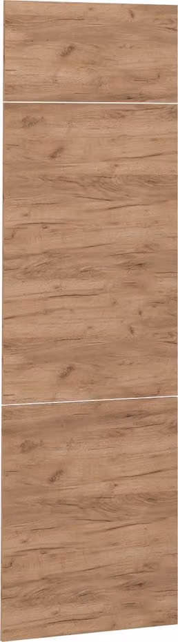 Frontale cucina Vicco R-Line Rovere dorato 59.6 x 196 cm frontale del mobile per mobile per frigorifero, Model 34871