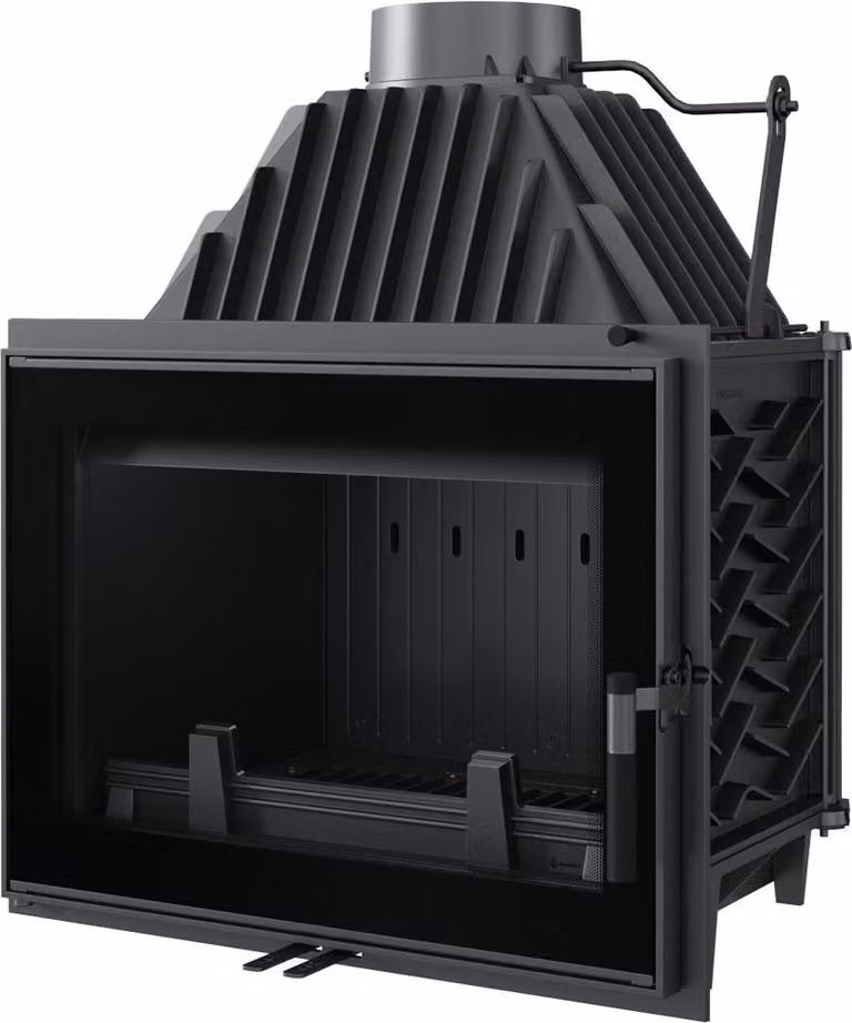 Inserto per caminetto in ghisa KRATKI ZOSIA 12 kW Ø 200