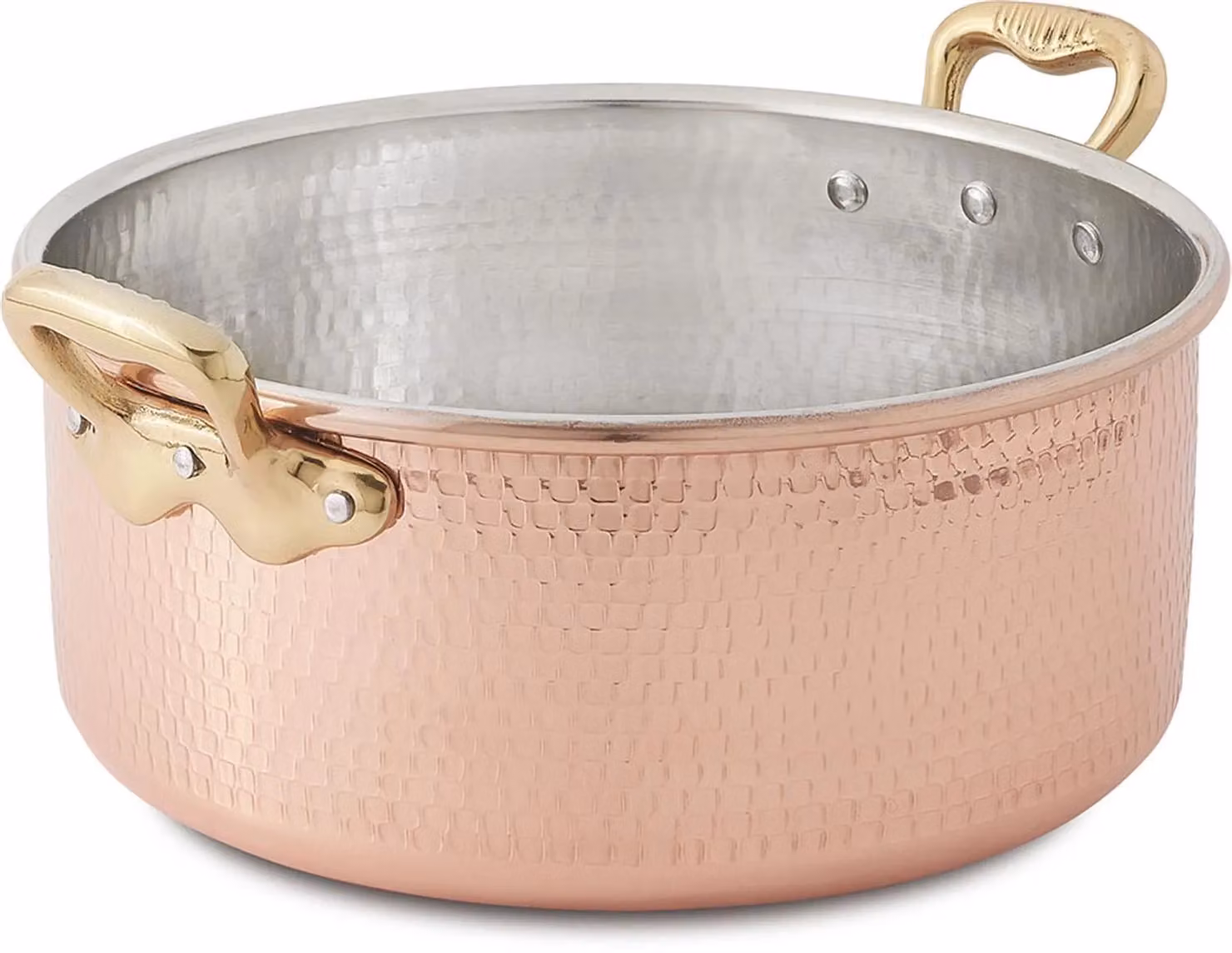 Casseruola media in rame linea Luxury, diam. 28 cm
