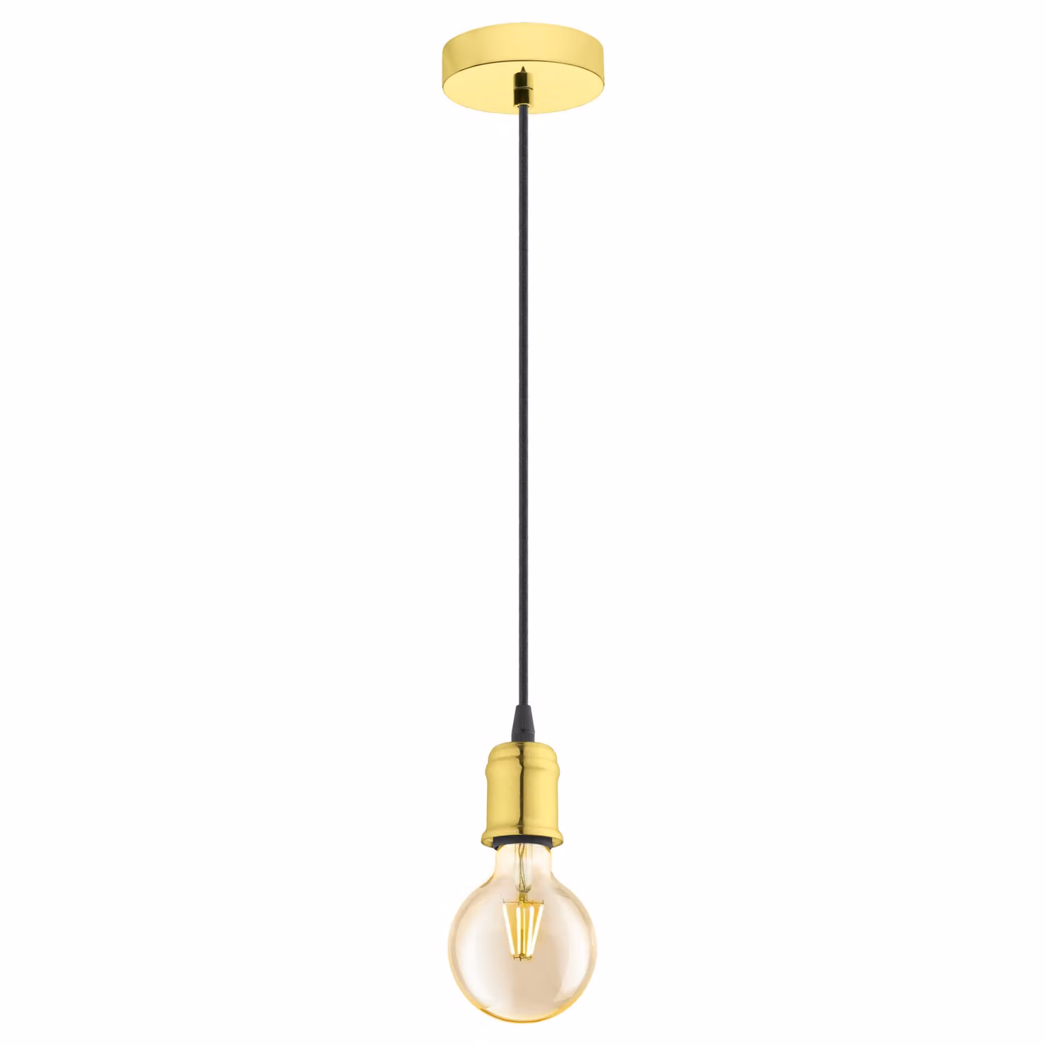 Lampada a sospensione Yorth in ottone Eglo 32538