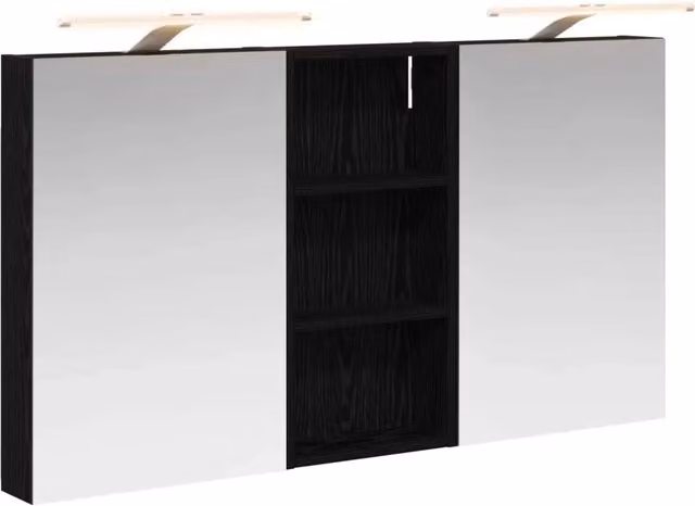 Set di Armadi da Bagno | Armadio da bagno con porta 3 pz 110 x 10,5 x 60,5 cm