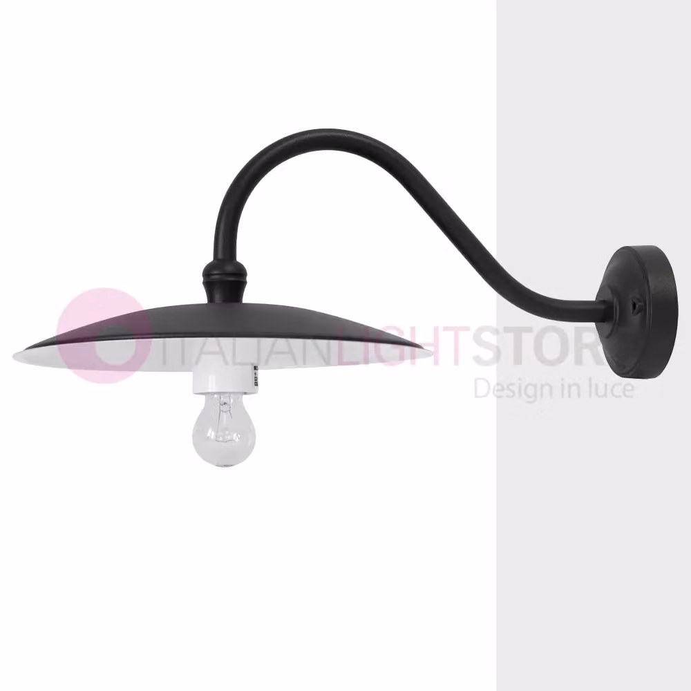 Torriola Applique da parete per esterno in metallo con luce LED, L: 62.4 cm, d: 36 cm – 2