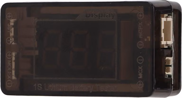 tester per batterie 1S tester indicatore per tensione connettore Molex JST MCPX MCX