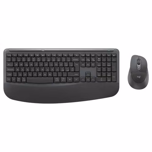Combo tastiera e mouse Logitech Signature MK880 Comfort Plus Black graphite con tecnologia Bluetooth – 2