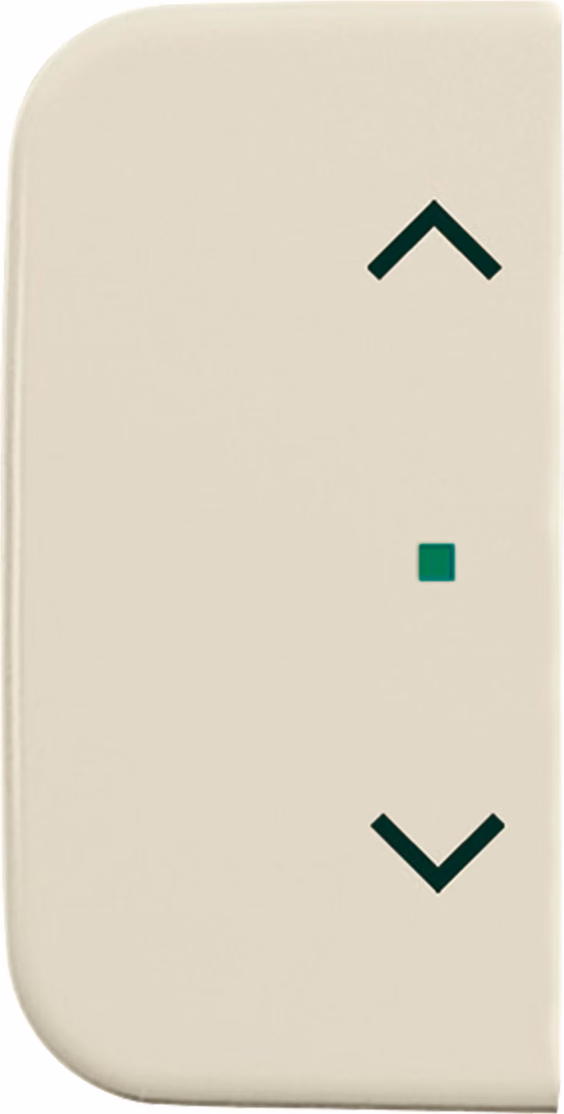 Busch-Jaeger 6232-20-212 Bilanciere, a 2 ingressi a sinistra/destra, con simbolo "veneziana" bianco