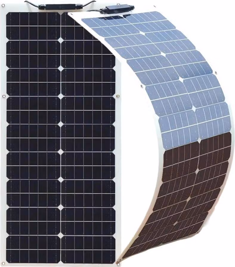 Pannello solare, alta efficienza 22%, design impermeabile, bianco 80w