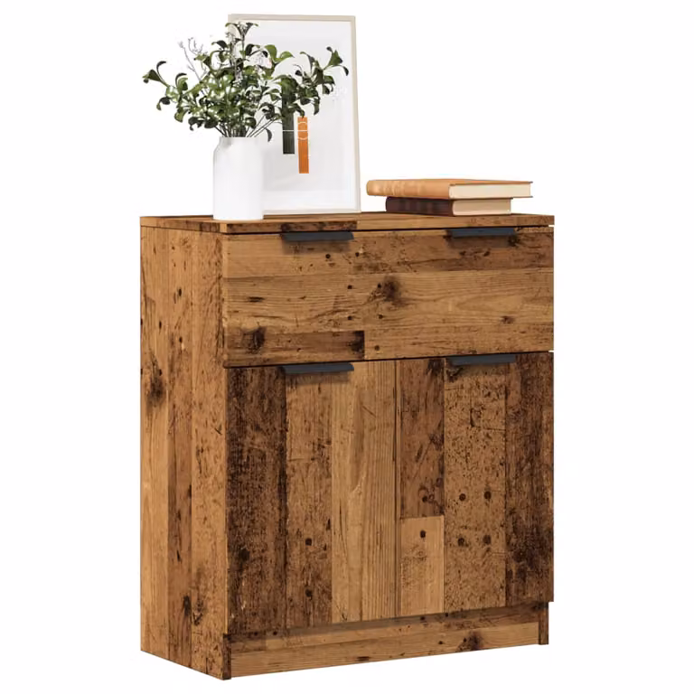 Credenza classica vidaXL in MDF color marrone per soggiorno e sala da pranzo L: 60 cm, P: 30 cm, H: 70 cm