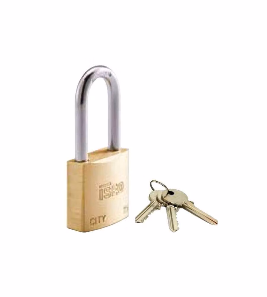 Lucchetto Ottone Mm 50 Arco Medio Ka City Iseo