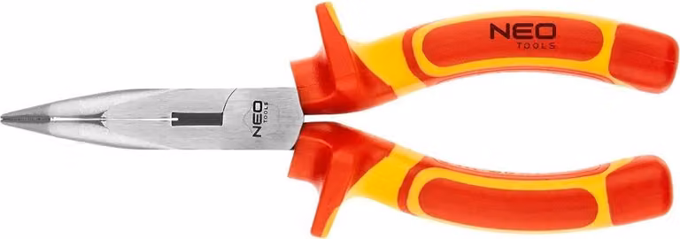 NEO TOOLS Pinze curve 180 mm 1000V, CrV, lucidate