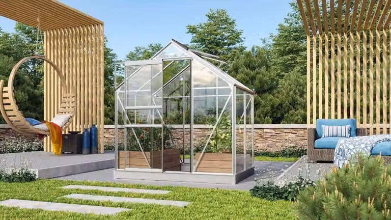 Serra Vitavia "Venus 3800" nera, 3,8 m², HKP da 4 mm
