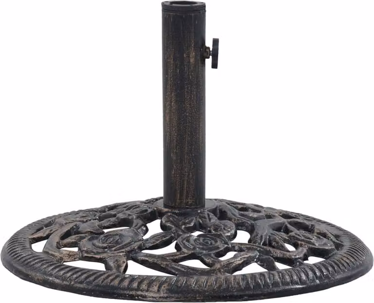 Base Ombrellone Bronzo 12 kg 48 cm in Ghisa