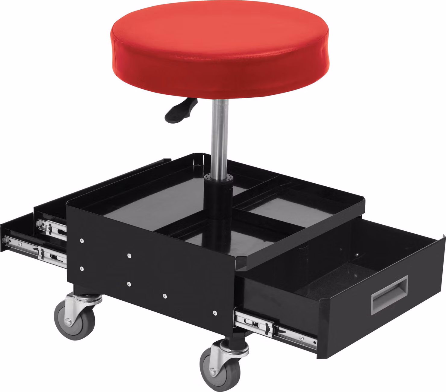 Sedia da officina con cassetti