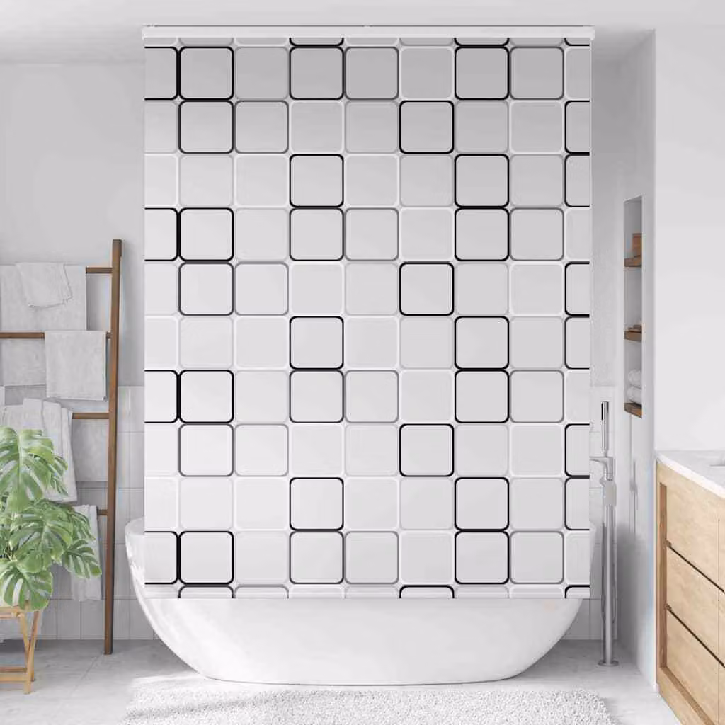 Tenda a Rullo Doccia Cassonetto 160x240 cm Larghezza Tessuto