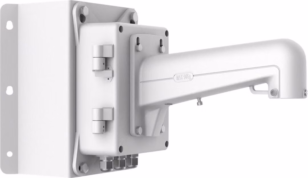LEVELONE Eckmontagehalterung mit Anschlussdose für FCS-4051
