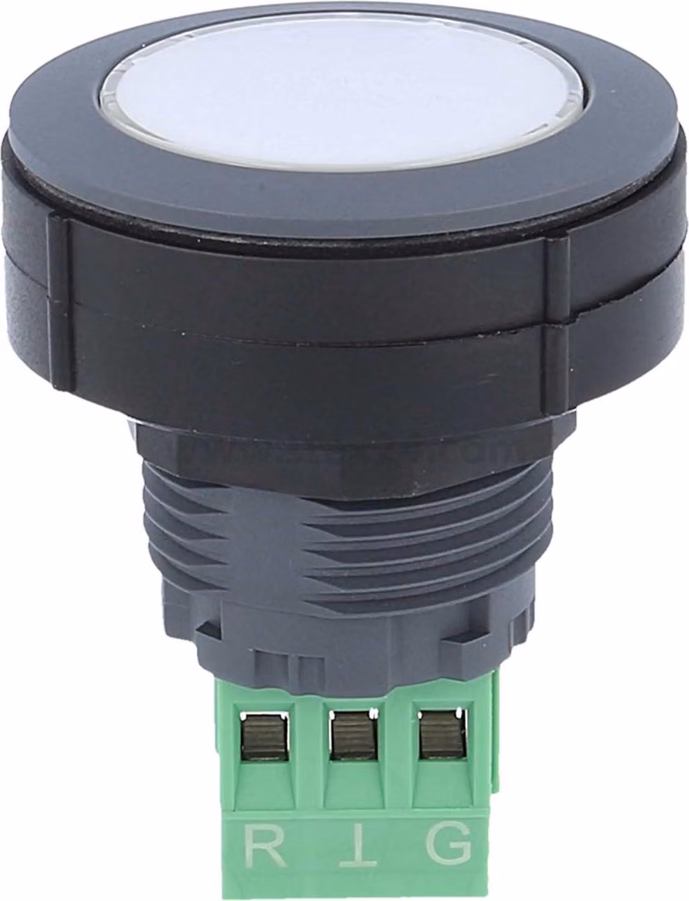 Georg Schlegel Spia LED a 2 colori, illuminabile a 230 V, rotonda, KOMBITAST-R-JUWEL Attacco a vite, sezione trasversale