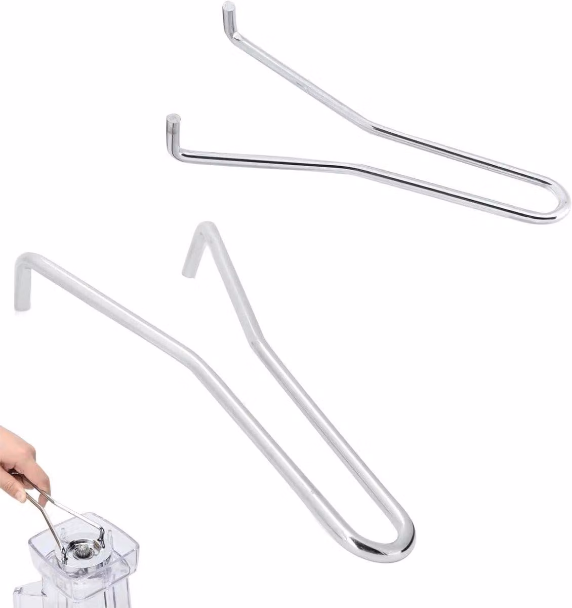 Chiave a Esagono in acciaio inossidabile per frullatori - Utensile di riparazione per frullatori da 60 once (2 pezzi)