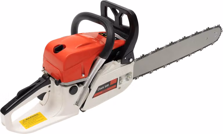 Motosega a benzina - 52cc, 2,0 kW - Lame da taglio da 51 cm - Materiale: polipropilene - Ideale per lavori di falegnameria e giardinaggio