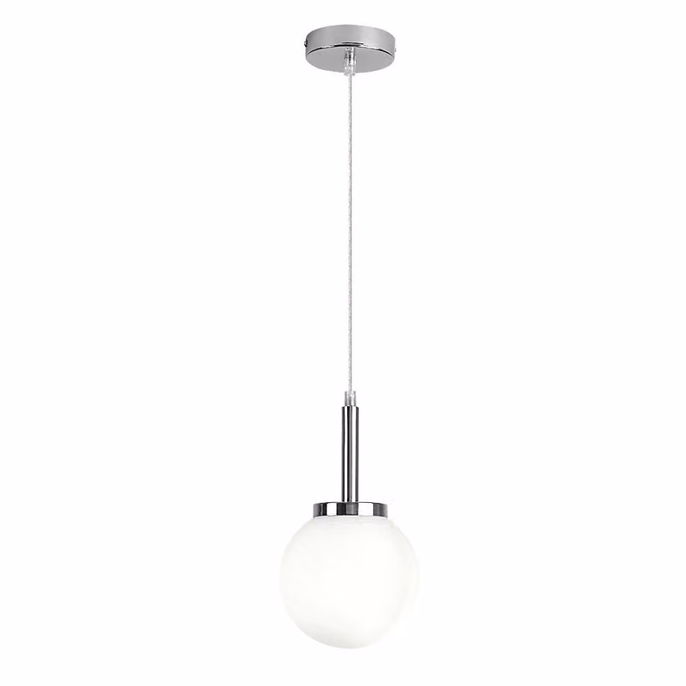 Rabalux 75007 Togo, E14, bianco-argento, globo rotondo, ø150mm