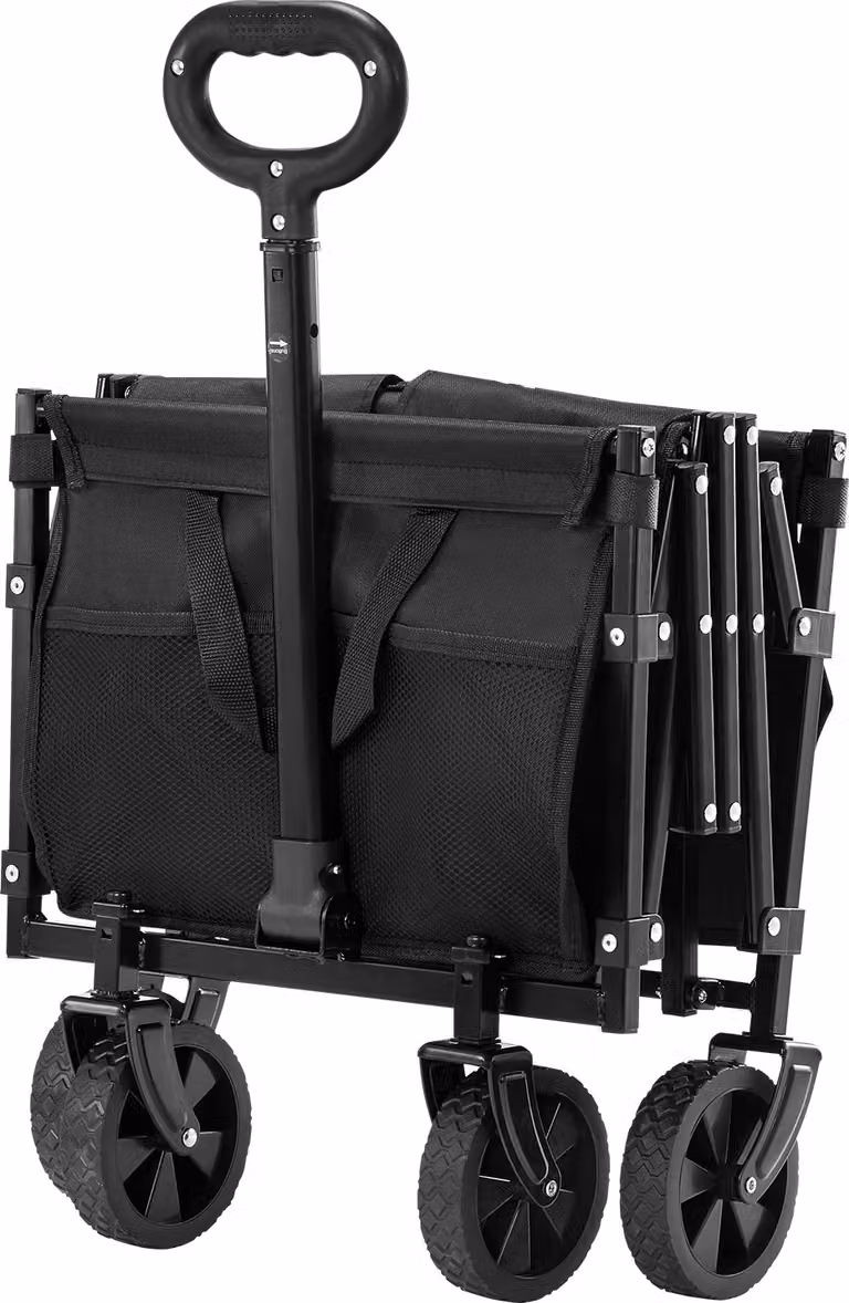 SucceBuy Trolley pieghevole per spiaggia e trasporto, 102 kg, 66x45x46 cm