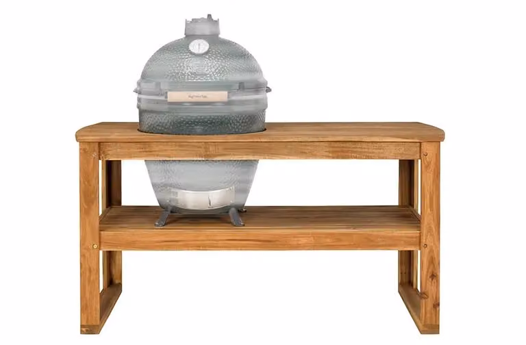 Tavolo in Eucalipto L Big Green Egg