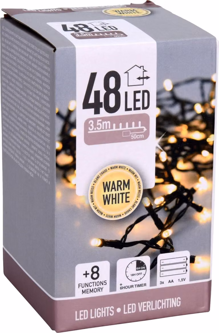 Illuminazione a batteria 4mtr 48L wwit