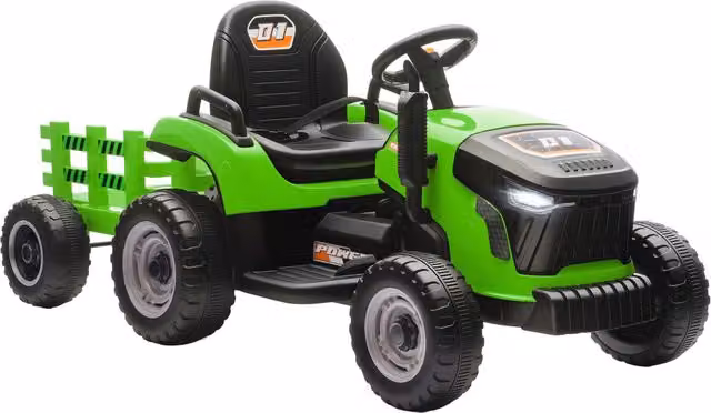 Trattore Elettrico per Bambini ¨C Minimal ¨C Verde