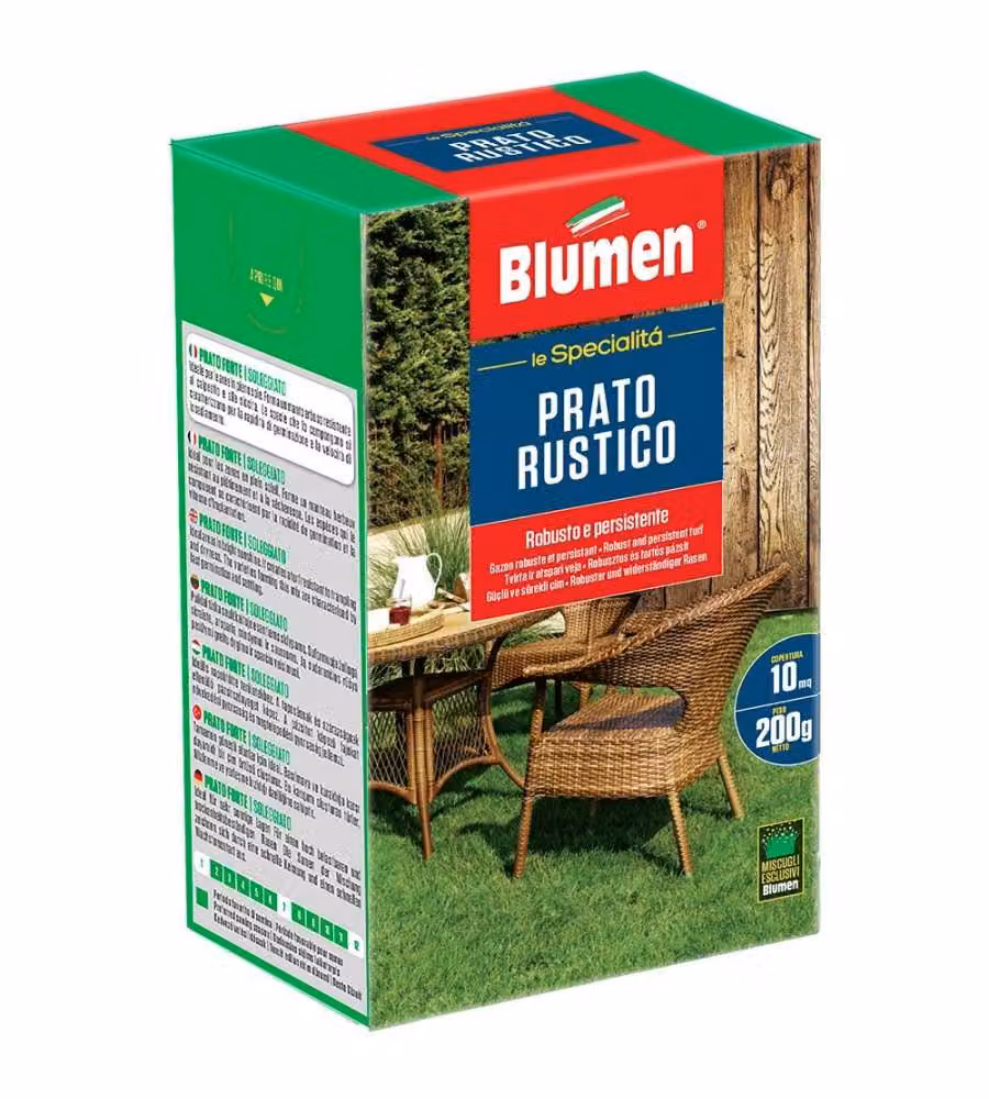 Blumen Prato Rustico miscuglio sementi 200 g per tappeto erboso verde