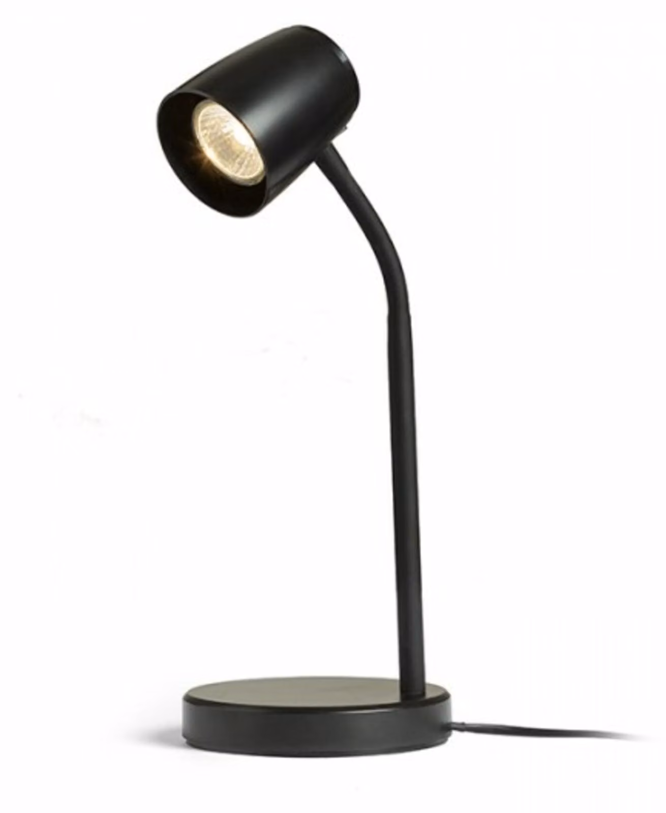 JOLI lampada da tavolo nera 230V LED GU10 10W