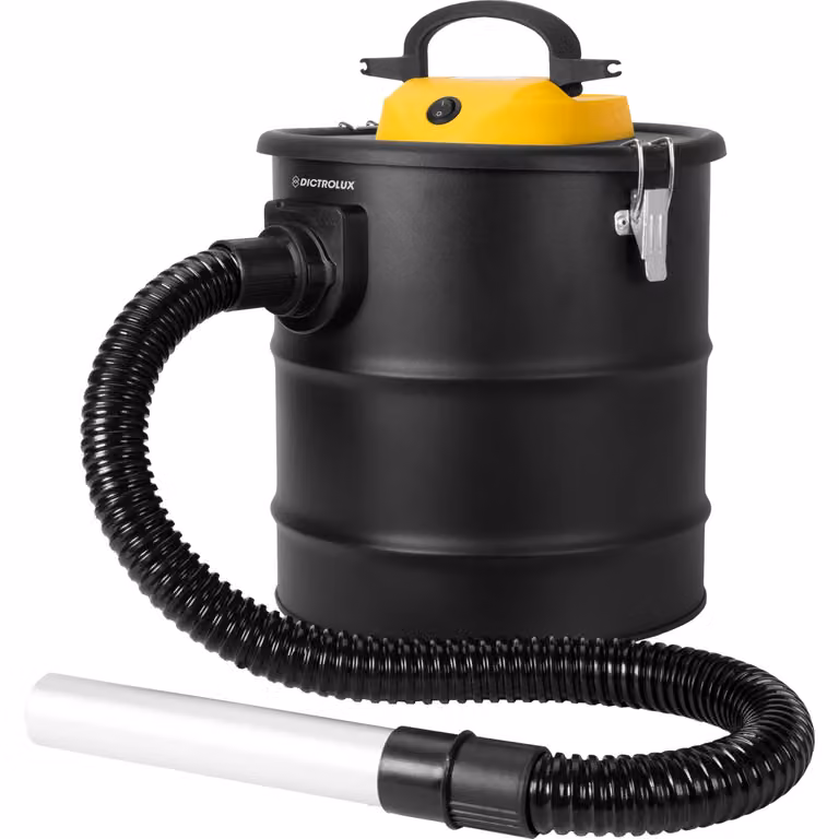 DICTROLUX Aspiracenere e Soffiatore Turbo Pro 2 in 1 da 20 litri, 1200 Watt, Nero