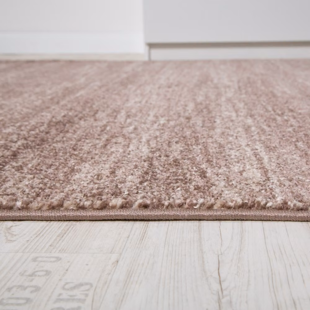 Tappeto Echo beige moderno in fibre sintetiche L: 70 cm, P: 250 cm – 2