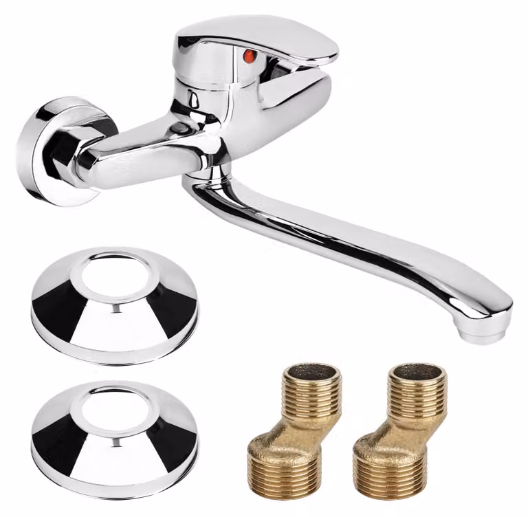 Rubinetto da cucina con bocchetta girevole a 360°