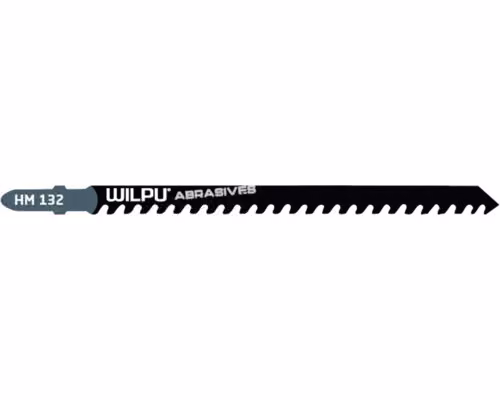 WILPU 0289500001: Lama per sega alternativa, attacco a T, carburo di tungsteno (HM), 132 mm, confezione da 1 pezzo.