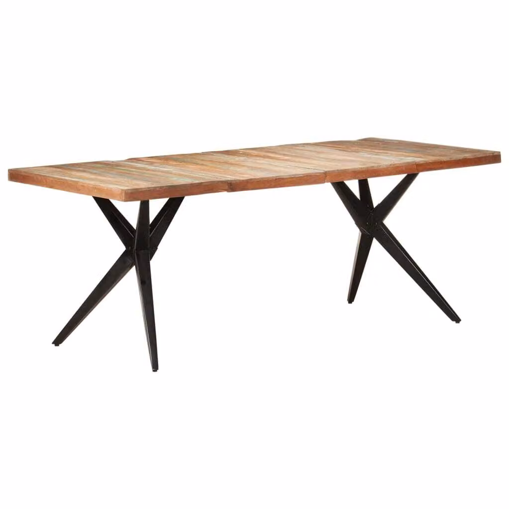 Maison Exclusive - Tavolo da pranzo 200x90x76 cm in legno massello di recupero