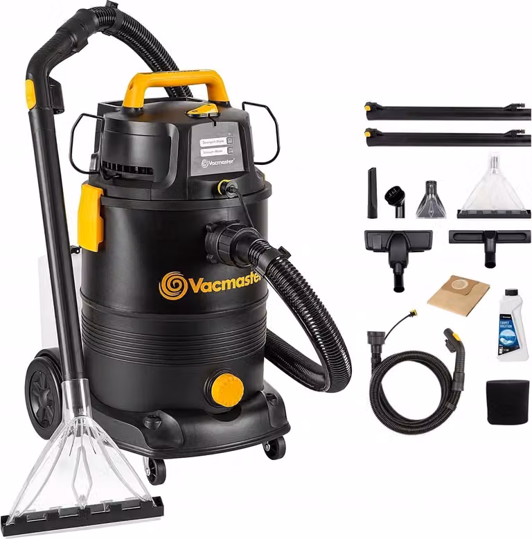 Vacmaster Aspirapolvere lavante per tappeti e tappezzeria 3 in 1, 1300 W, 30 l, nuovo