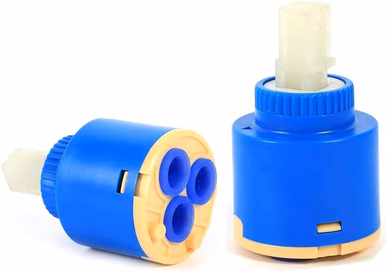 Cartuccia Vetroceramica da 35 mm per rubinetti da cucina - Lavabo e doccia - Materiali di alta qualità - Filtro a tre strati - Tenuta ottimale (35 mm)
