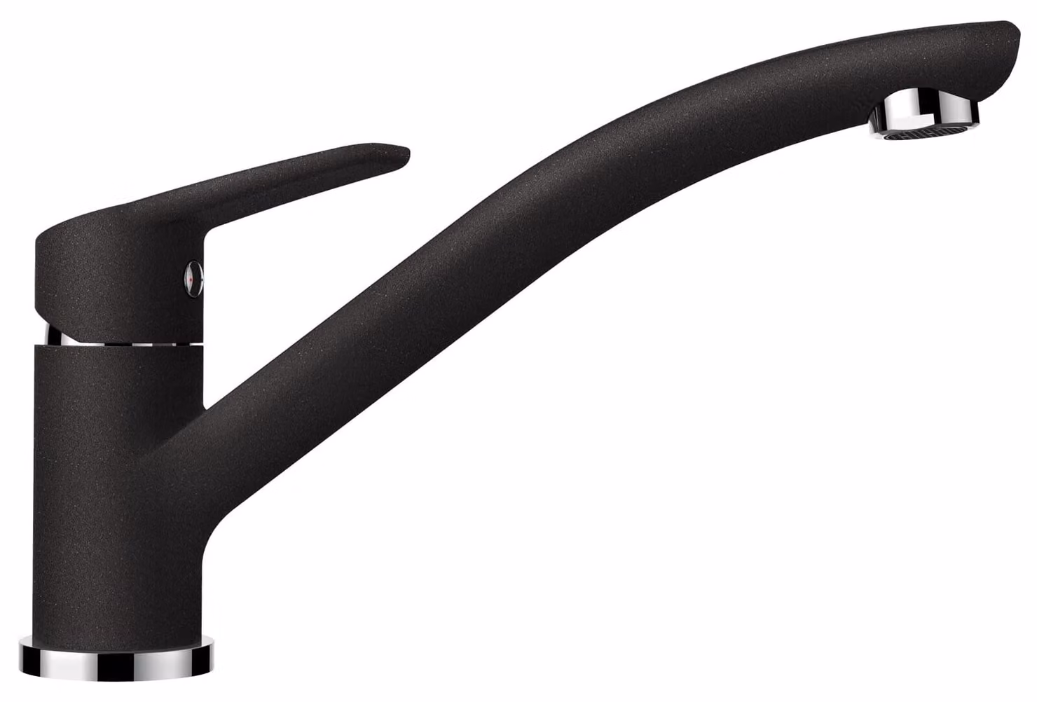 Miscelatore Schock Daja 522000GNE, Nero, alta pressione, bocca fissa