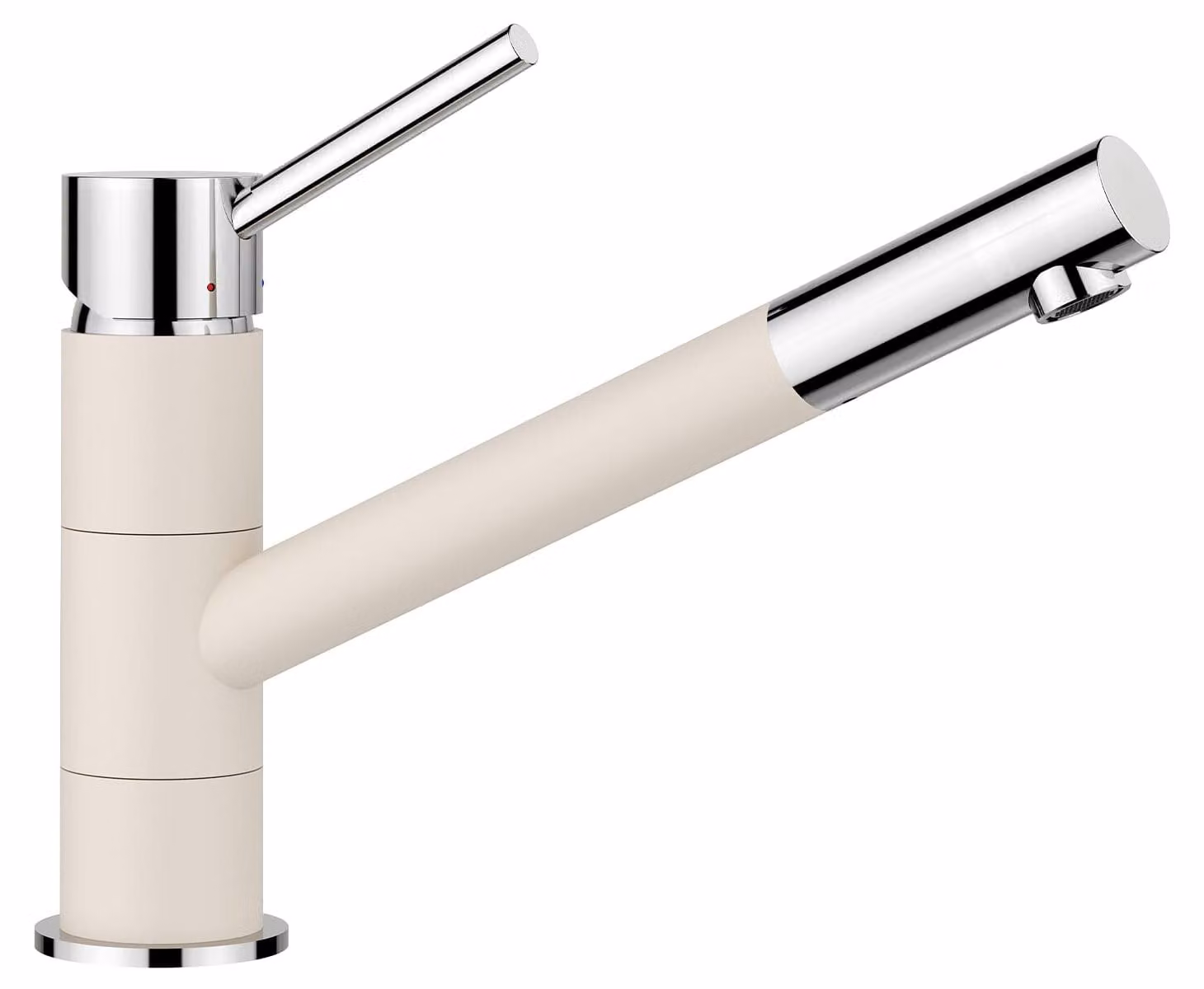 BLANCO KANO SILGRANIT look bicolore bianco/cromo morbido